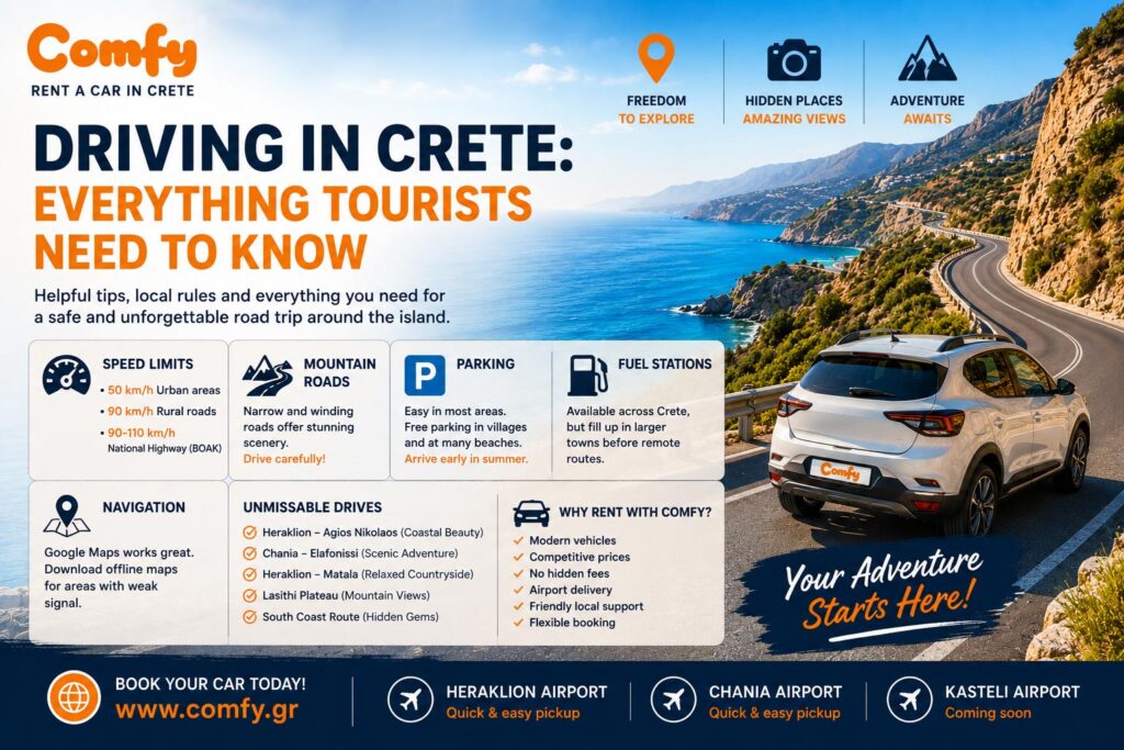 Driving in Crete