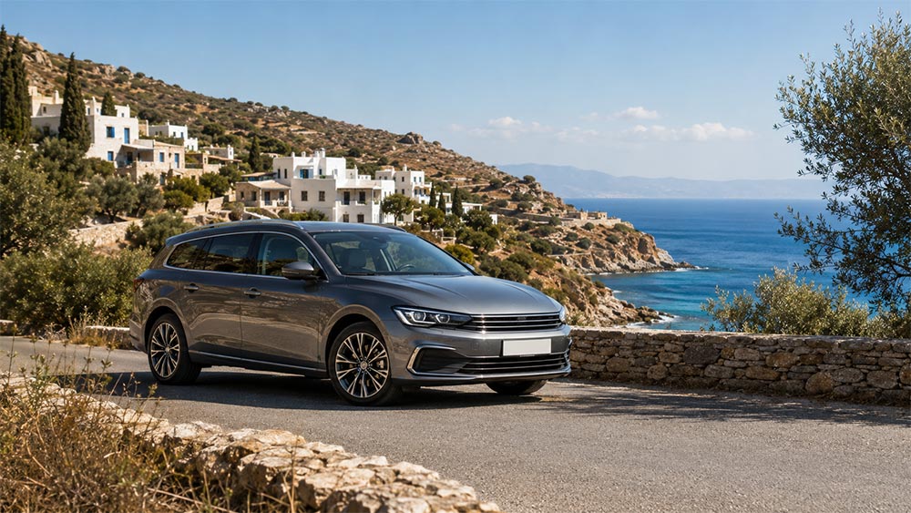 Rental car for exploring Malia and eastern Crete